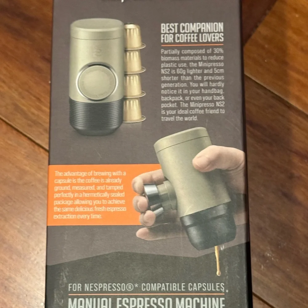 NS2 Portable Espresso Machine Wacaco